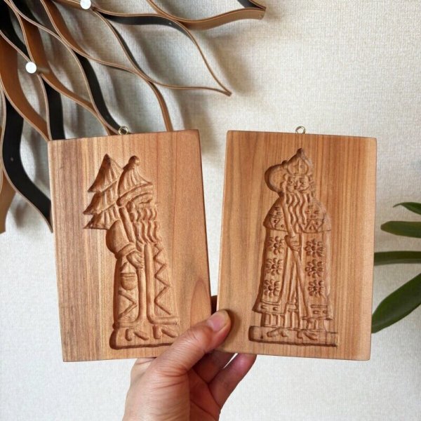 画像7: Saint Nicholas*スペキュロス型/cookie mold/菓子木型作家 komorebi. (7)