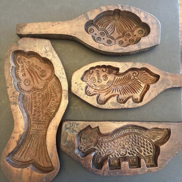 画像4: 魚 /李朝菓子木型 (4)