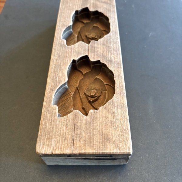 画像5: 薔薇＜二輪＞ /菓子木型. (5)