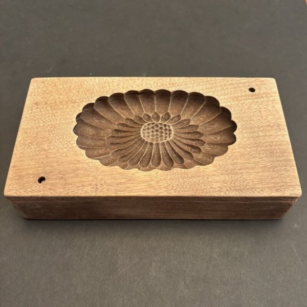 画像4: 菊 /菓子木型. (4)