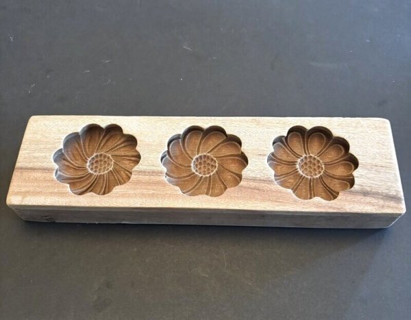 画像2: お花＜三輪＞ /菓子木型. (2)