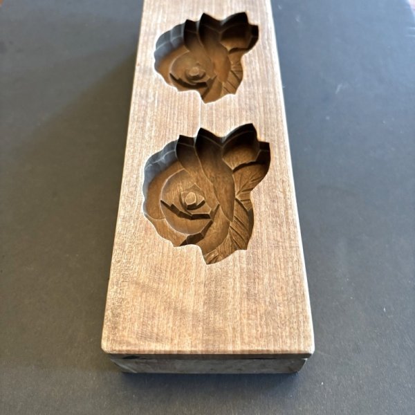 画像4: 薔薇＜二輪＞ /菓子木型. (4)