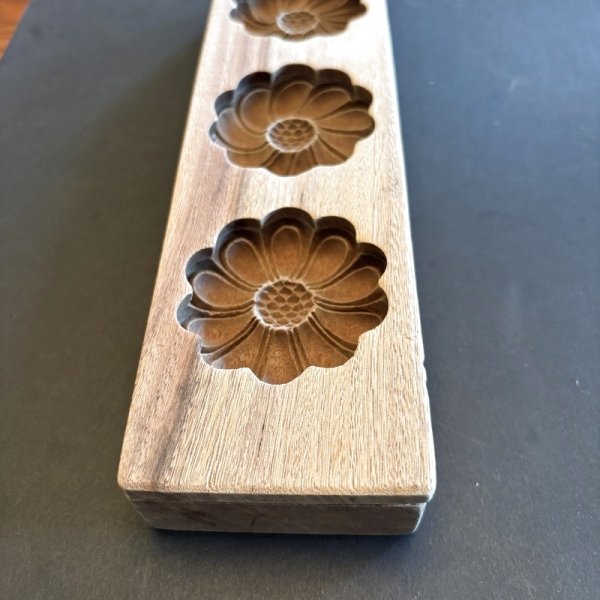 画像5: お花＜三輪＞ /菓子木型. (5)