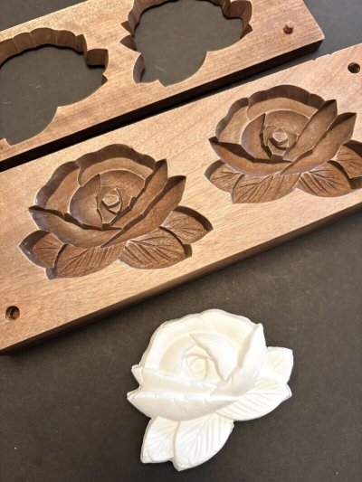 画像3: 薔薇＜二輪＞ /菓子木型.