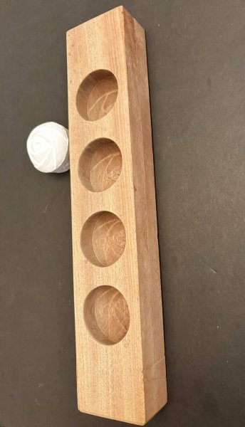 画像4: 薔薇＜四輪＞ /菓子木型. (4)