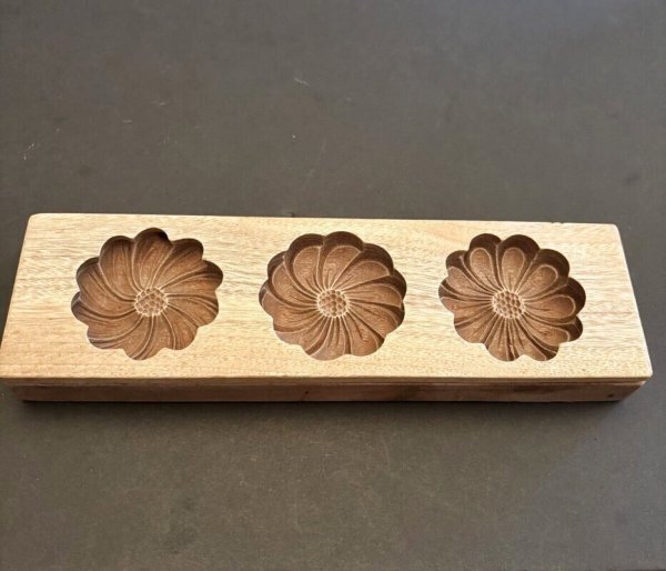 画像5: お花＜三輪＞ /菓子木型. (5)