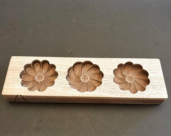 画像4: お花＜三輪＞ /菓子木型. (4)