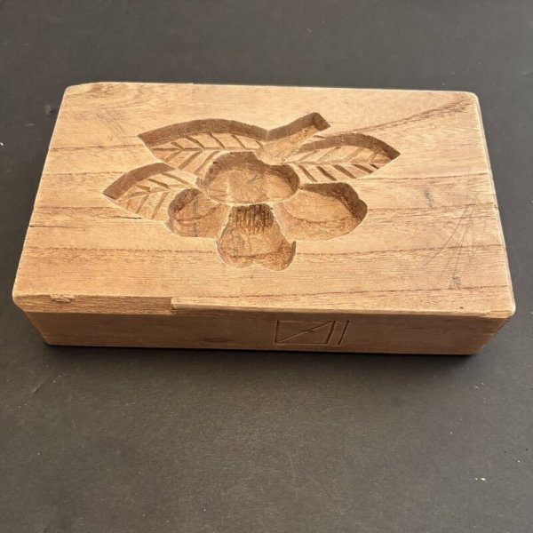 画像4: double side /鶏と椿 /菓子木型. (4)