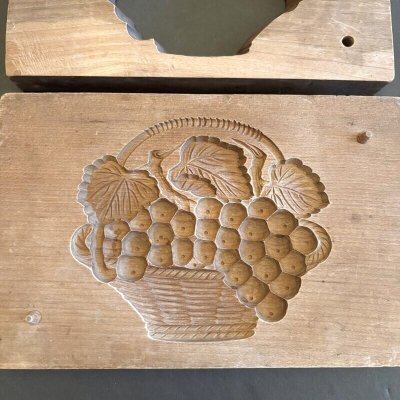 画像1: 果物籠 /菓子木型.