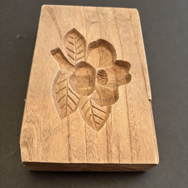 画像5: double side /鶏と椿 /菓子木型. (5)