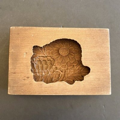 画像2: 菊と蕾 /菓子木型.
