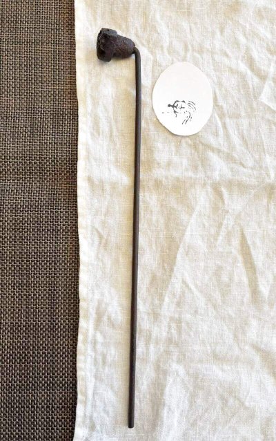 画像1: 亀 /焼き印