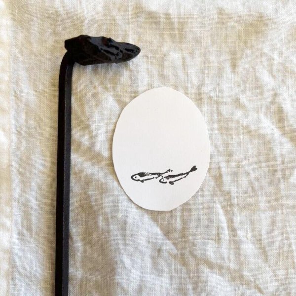 画像1: 鮎 /焼き印 (1)