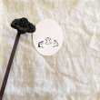 画像3: 三猿「見ざる、聞かざる、言わざる」/焼き印 (3)