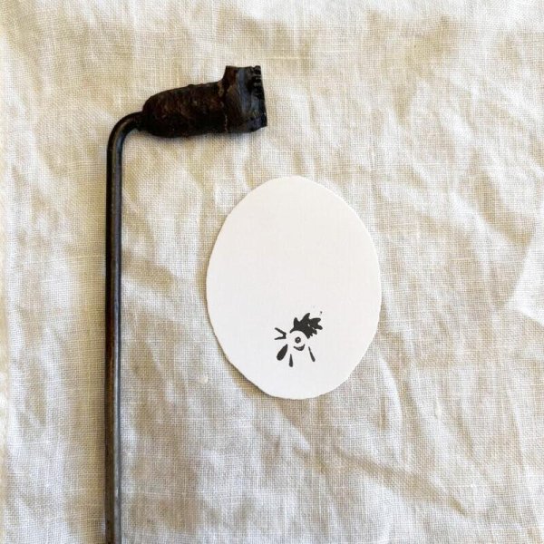 画像1: 鶏 /焼き印 (1)