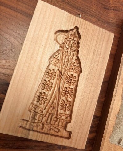 画像2: 【お問い合わせ商品】Saint Nicholas*スペキュロス型/cookie mold/菓子木型作家 komorebi.