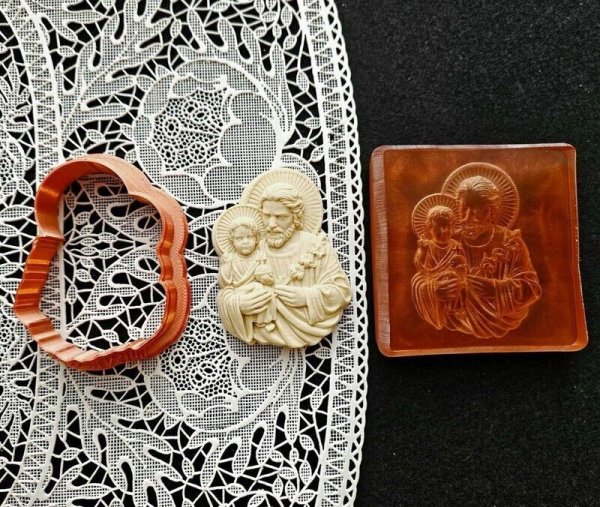 画像1: St.Joseph/聖ヨセフ cookie stamp & cutter (1)