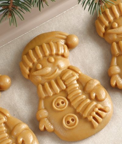 画像2: 雪だるま /wood gingerbread cookie mold