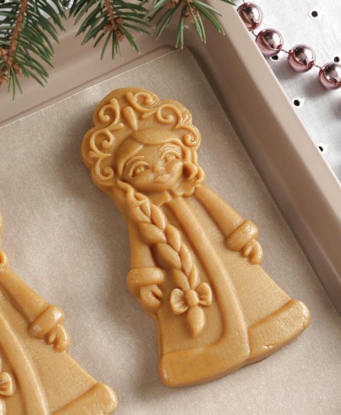 画像3: 雪娘*スネグーラチカ /wood gingerbread cookie mold (3)