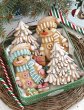 画像2: 雪だるま /wood gingerbread cookie mold (2)