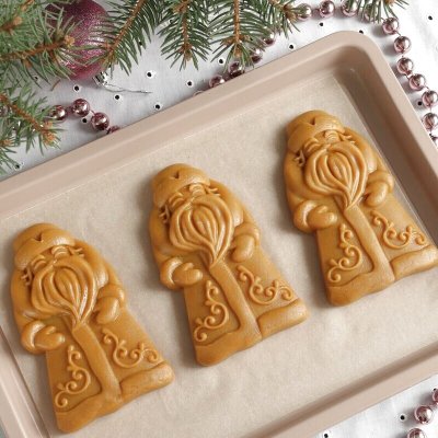 画像2: サンタクロース /wood gingerbread cookie mold