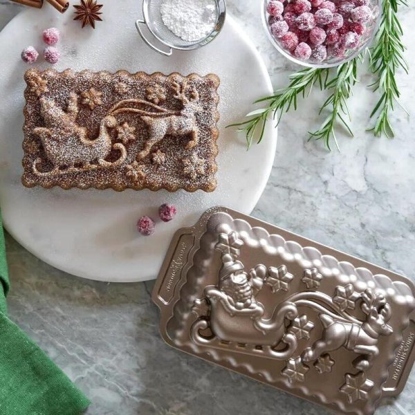 画像3: Twas The Night Loaf Pan/サンタクロース ローフ型 (3)