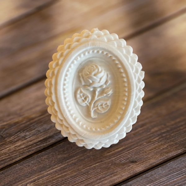 画像3: 薔薇+cookie cutter/springerle cookie stamp (3)