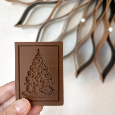 画像3: クリスマスツリー /springerle cookie stamp