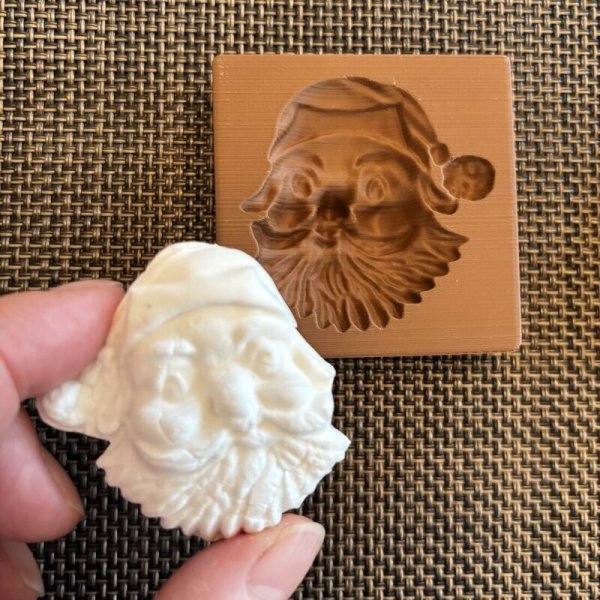 画像2: サンタクロース*Santa Claus /springerle cookie stamp (2)