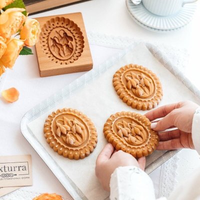 画像3: スノードロップ*wood gingerbread cookie mold