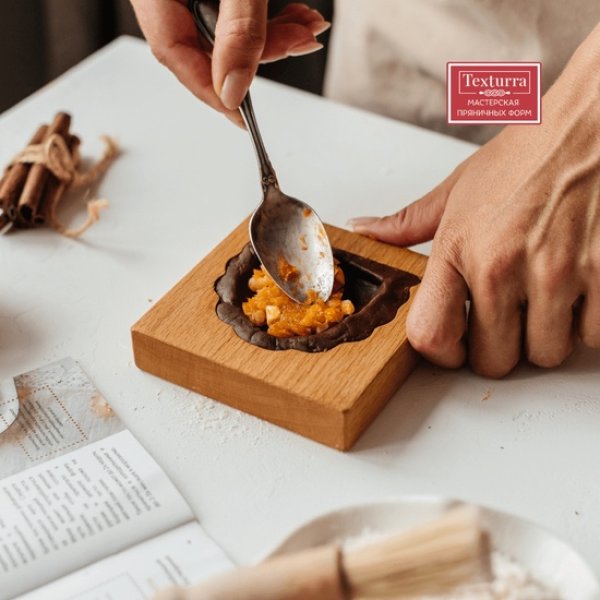 画像3: 焚き火*wood gingerbread cookie mold (3)