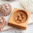 画像3: チューリップ*wood gingerbread cookie mold (3)