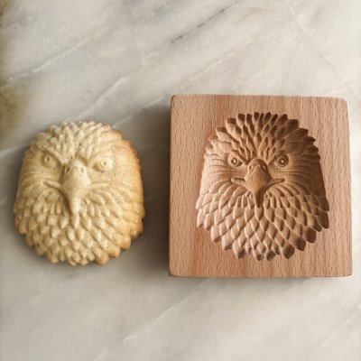 画像1: 梟/owl*wood gingerbread cookie mold