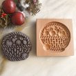 画像4: 林檎のバスケット*wood gingerbread cookie mold (4)