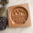 画像3: 林檎のバスケット*wood gingerbread cookie mold (3)