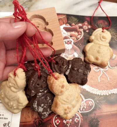 画像3: サンタクロースと雪だるま*wood gingerbread cookie mold