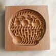 画像5: 林檎のバスケット*wood gingerbread cookie mold (5)