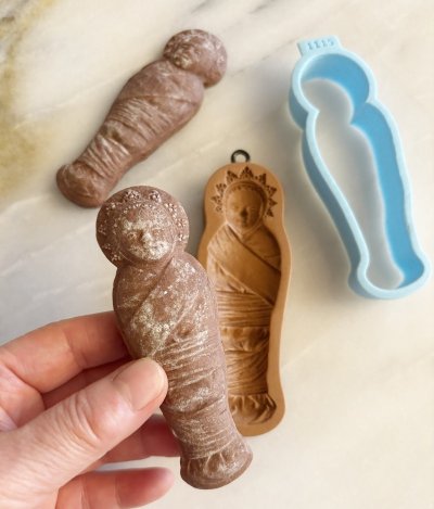 画像3: ★☆送料無料☆★ 1680年頃の赤ちゃん（Baby circa 1680）+カッター付き /cookie mould by anis-paradies
