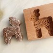 画像2: トナカイ*wood gingerbread cookie mold (2)