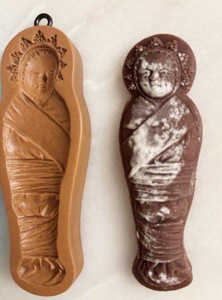 画像3: ★☆送料無料☆★ 1680年頃の赤ちゃん（Baby circa 1680）+カッター付き /cookie mould by anis-paradies (3)