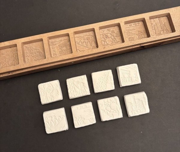 画像5: 東北の風景 /菓子木型. (5)