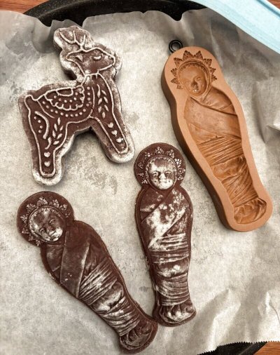 画像3: トナカイ*wood gingerbread cookie mold