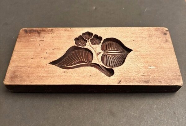 画像2: 花と葉 / 菓子木型. (2)