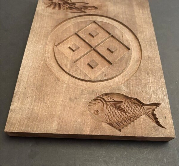 画像3: 鯛 海老 / 菓子木型. (3)