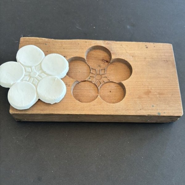 画像2: 花  / 菓子木型. (2)