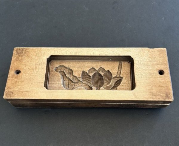 画像2: 蓮  / 菓子木型. (2)