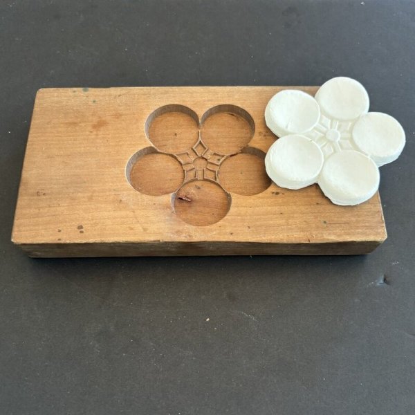 画像4: 花  / 菓子木型. (4)