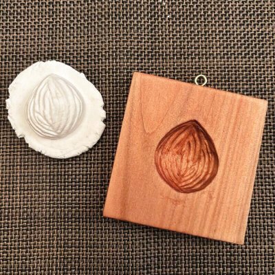 画像1: 胡桃/walnut*cookie mold/菓子木型作家 komorebi.