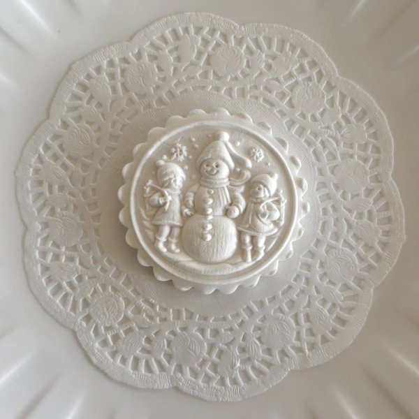 画像3: 雪だるまと子供達 *wood cookie mold【送料無料】 (3)