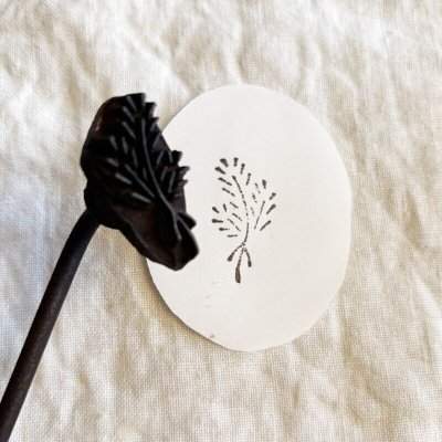 画像2: 葉 /焼き印